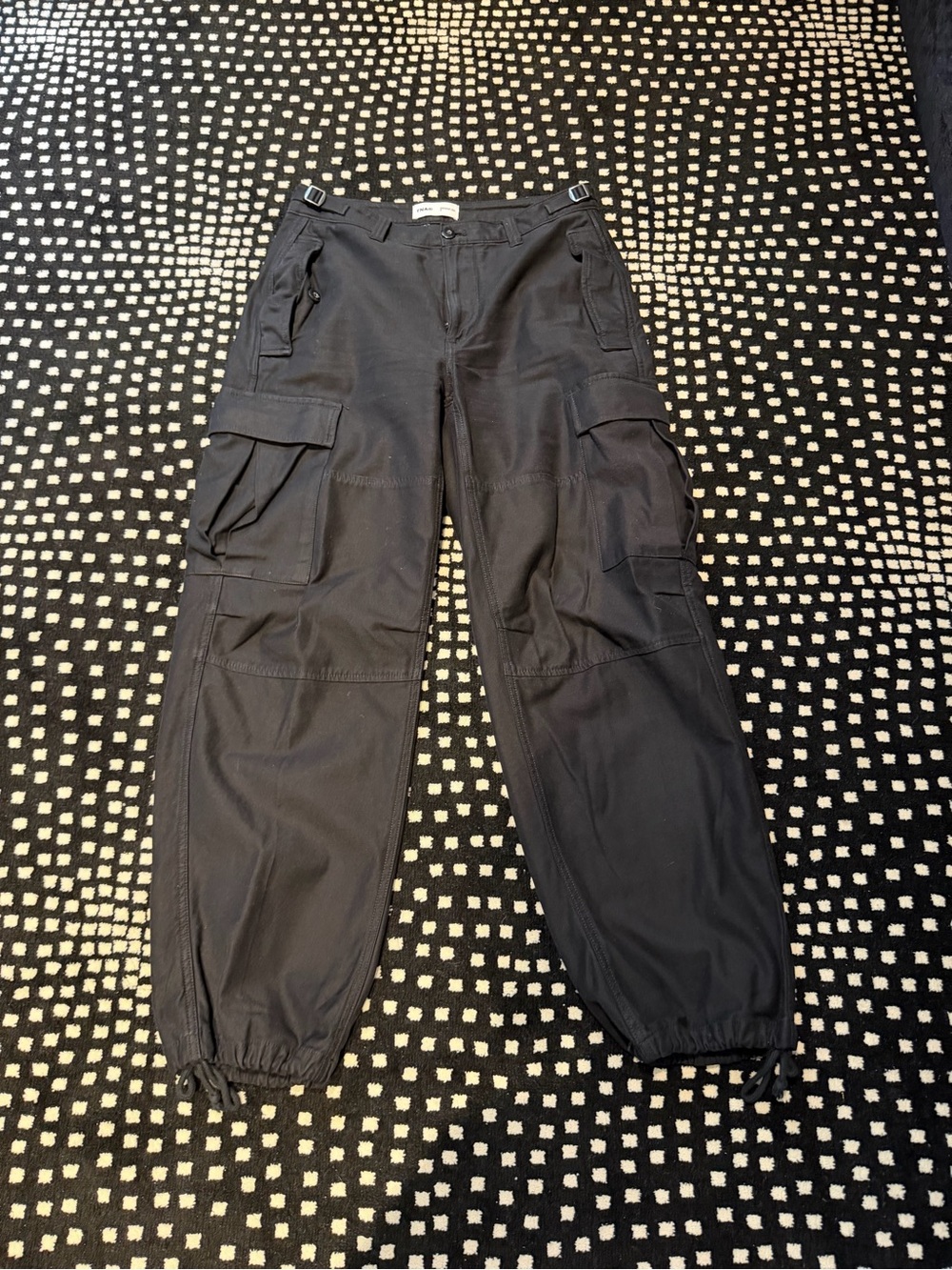 Women’s Black Cargo Jogger Pants - Durable Utility Style
